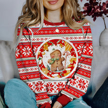 Load image into Gallery viewer, Spring and Autumn New Women's Clothing 3D Digital Printing Long Sleeve Raglan Round Neck Women's Sweatshirt