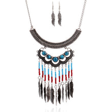 Load image into Gallery viewer, Ethnic Style Tibetan Short Clavicle Necklace, Neck Chain, Collar