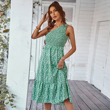 Load image into Gallery viewer, Fashion women&#39;s dress waistcoat printed large dress