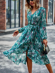 Elegant bohemian dress