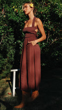 Load image into Gallery viewer, Dress Plaid Bandage Fashion Thin Waist Dress