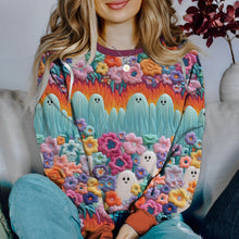 Load image into Gallery viewer, Spring and Autumn New Women's Clothing 3D Digital Printing Long Sleeve Raglan Round Neck Women's Sweatshirt