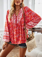 Load image into Gallery viewer, Autumn Style Commuter Print Long Sleeve Shirt