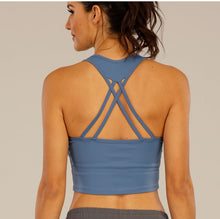 Load image into Gallery viewer, Sports Underwear Beautiful Back Cross Running  Gathering and Shaping Sexy Fitness Yoga Bra Women