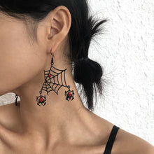 Load image into Gallery viewer, New spider earrings Halloween exaggerated Diablo European and American Earrings personality funny design sense Earrings