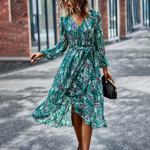 Elegant bohemian dress