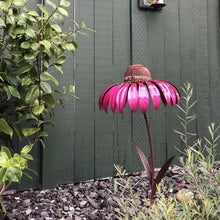 Load image into Gallery viewer, New Outdoor Flower Bird Feeder Hummingbird Feeder Garden Bird Cage Predator