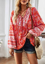 Load image into Gallery viewer, Autumn Style Commuter Print Long Sleeve Shirt