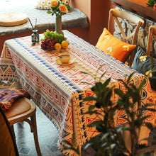 Load image into Gallery viewer, Tablecloth Bohemian ethnic style coffee tablecloth