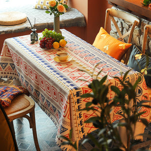 Tablecloth Bohemian ethnic style coffee tablecloth