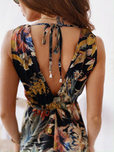 Load image into Gallery viewer, Spring New Skirt Stylish slim fit backless print dress