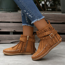 Load image into Gallery viewer, Women's Double-decker Tassel Boots
