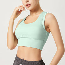 Load image into Gallery viewer, Threaded sports vest bra women's shockproof high-strength professional fitness yoga clothes top