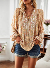 Load image into Gallery viewer, Autumn Style Commuter Print Long Sleeve Shirt