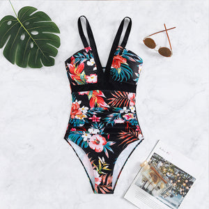 One-piece swimsuit feminine bikini