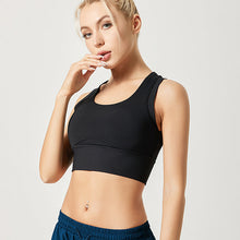 Load image into Gallery viewer, Threaded sports vest bra women's shockproof high-strength professional fitness yoga clothes top