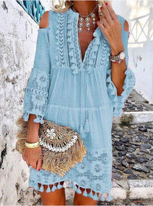 Spring/Summer New Women's Fashion Sweet Ladies Dress