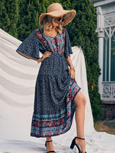 Load image into Gallery viewer, Summer Women&#39;s Bohemian Dress Beach Resort Maxi Dress