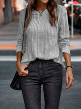 Load image into Gallery viewer, Autumn Casual Solid Color Warm Long Sleeve T-shirt