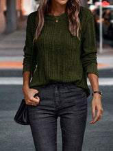 Load image into Gallery viewer, Autumn Casual Solid Color Warm Long Sleeve T-shirt