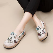 Load image into Gallery viewer, Single shoe women&#39;s retro trend flat casual old Beijing women&#39;s shoes lazy one foot fisherman shoes