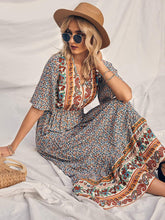 Load image into Gallery viewer, Summer Women&#39;s Bohemian Dress Beach Resort Maxi Dress