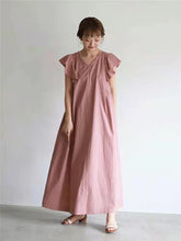 Load image into Gallery viewer, New Sleeveless Long Loose Slim Dress Simple and Elegant Solid Color Long Dress