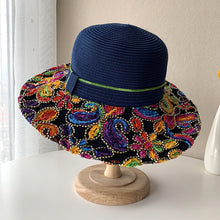 Load image into Gallery viewer, Shade hat beach women&#39;s summer ethnic style sunscreen straw hat