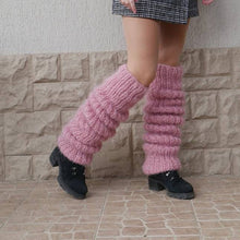 Load image into Gallery viewer, Mohair long pile pile socks women fashion casual knit socks