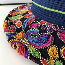 Load image into Gallery viewer, Shade hat beach women&#39;s summer ethnic style sunscreen straw hat