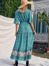 Load image into Gallery viewer, Summer Women&#39;s Bohemian Dress Beach Resort Maxi Dress