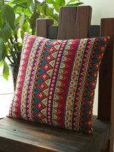 Load image into Gallery viewer, Vintage ethnic style throw pillow cushion backrest pillow bohemian