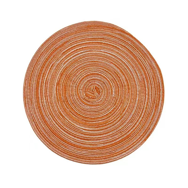 Placemats for Dining Table 1 PC,Heat-Resistant Placemats Stain Resistant Anti-Skid Washable PVC Woven Vinyl Tableware Mat