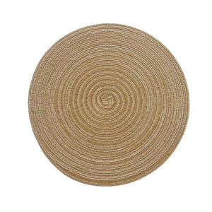 Placemats for Dining Table 1 PC,Heat-Resistant Placemats Stain Resistant Anti-Skid Washable PVC Woven Vinyl Tableware Mat