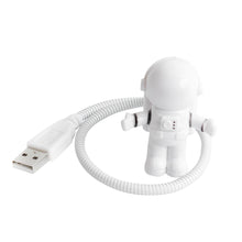 Load image into Gallery viewer, Portable USB Powered Night Light Astronaut Shape Reading Desk Lamp DC 5V LED Light For Computer Laptop PC Lighting Space Lovers