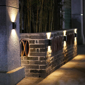 Smart Solar LED Outdoor Light Waterproof Garden Decor Lamps for Balcony Courtyard Street Wall Light Garden Outdoor Solar Lamp