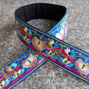 Original Retro Ethnic Style Embroidery Wide Belt Women's Embroidery Lace New Clothing Accessories Waistband