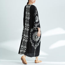 Load image into Gallery viewer, Plus-Size Increase Long Cardigan Tie Shawl National Style Retro Wild Sun Protection Clothing