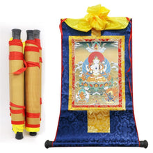 Load image into Gallery viewer, Tibetan Thangkas Tibetan Hand Painted Buddhism Accessories Religious Scroll Wall Painting Decoration Home