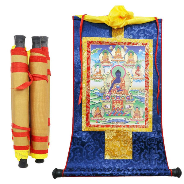 Tibetan Thangkas Tibetan Hand Painted Buddhism Accessories Religious Scroll Wall Painting Decoration Home