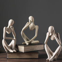 Load image into Gallery viewer, Abstract Thinker Statue Resin Figurine Office Home  Decoration Desktop Decor Handmade Crafts Sculpture Modern Art