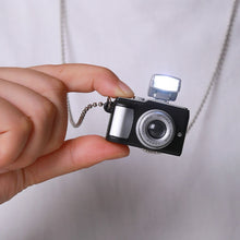 Load image into Gallery viewer, Vintage Camera Pendant Necklace Long Chain Punk Jewelry for Women Man Light Glowing Camera Chains Necklaces Friendship Gifts