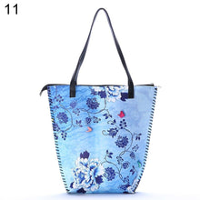 Load image into Gallery viewer, Vintage Women Mandala Flower Shopping Bag Large Capacity Pouch Tote with Handle