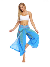 Load image into Gallery viewer, Fashion Ethnic Digital Printing High-waist Wide-leg Yoga Pants Leisure 3