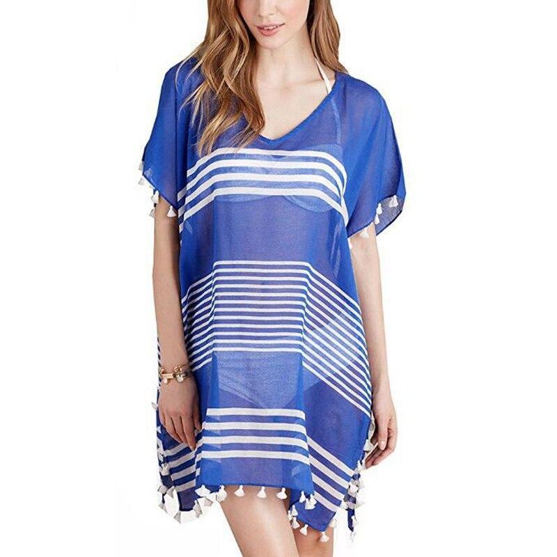 Women Beachwear Beach Wear Cover Up Tassel