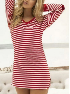 Long Sleeve Sleep Dress