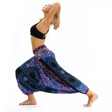 Load image into Gallery viewer, Printed high waist fitness yoga pants women-3