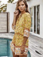 Load image into Gallery viewer, Women&#39;s Floral Summer New Fashion V-neck Casual Jumpsuit