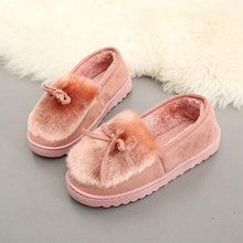 Load image into Gallery viewer, Keep Warm Fur Lining Suede Soft Flat Platform Loafers For Women