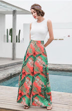 Load image into Gallery viewer, Casual Bohemian Beach High Waist Wide Leg Pants